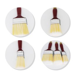 Pincel Tinta Pintar Casa Parede Drywal Tela Artesanato 3 Pç - 4