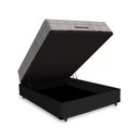 Ver imagem 2 de Cama Box Baú Airtech Casal + Colchão de Molas Ensacadas - Ortobom - Springpocket - 138x188x67cm: