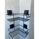 Ver imagem 4 de Cantoneira Dupla com Ventosa - Aço Black 2581