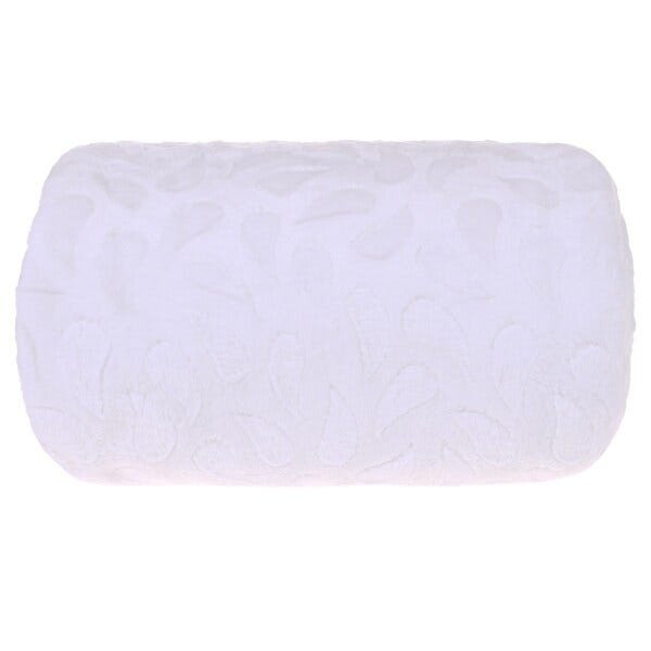 Manta Cobertor King Microfibra Flannel Penteado Branco - Tessi - 1