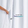 Cortina Voil Blackout Tecido PVC Janela 2x1,4 Branco - 2