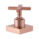 Ver imagem 3 de Acabamento Registro Cruzeta Rose Gold Chuveiro Padrão Deca