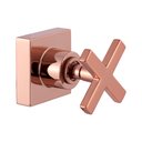 Ver imagem 1 de Acabamento Registro Cruzeta Rose Gold Chuveiro Padrão Deca