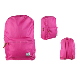 Mochila Juvenil Casual Rosa - Convoy - 1