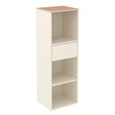 Ver imagem 4 de Armário Livreiro Smart Office 1 Gaveta e Tampo Mdf Usinado 100cm