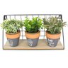 Prateleira Retangular 37X19X12Cm - Preta - 1
