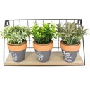 Ver imagem 1 de Prateleira Retangular 37x19x12cm - Preta