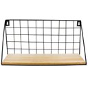 Ver imagem 2 de Prateleira Retangular 37x19x12cm - Preta