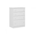 Ver imagem 6 de Cômoda de Bebê 4 Gavetas 2661 Confete 