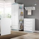 Ver imagem 4 de Cômoda de Bebê 4 Gavetas 2661 Confete 