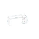 Ver imagem 2 de Mesa para Computador Notebook Desk Game Hades 5000 Preto/vermelho - Fdecor