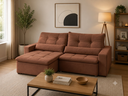 Ver imagem 2 de Sofa Caribe 2.20 Nobly Veludo Marrom