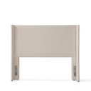 Ver imagem 1 de Cabeceira Queen Liya - Linho Off White