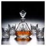 Garrafa Decanter Whisky Licor Conhaque Bourbon Design Norwich Conjunto com 6 Copos - 1