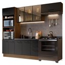 Ver imagem 5 de Cozinha Completa Agata 9 Portas 3 Gavetas MDP 270cm Madesa