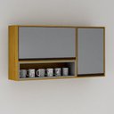 Ver imagem 1 de Armário de Cozinha Nala Aéreo Porta Condiment Mobilihouse