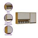 Ver imagem 4 de Armário de Cozinha Nala Aéreo Porta Condiment Mobilihouse