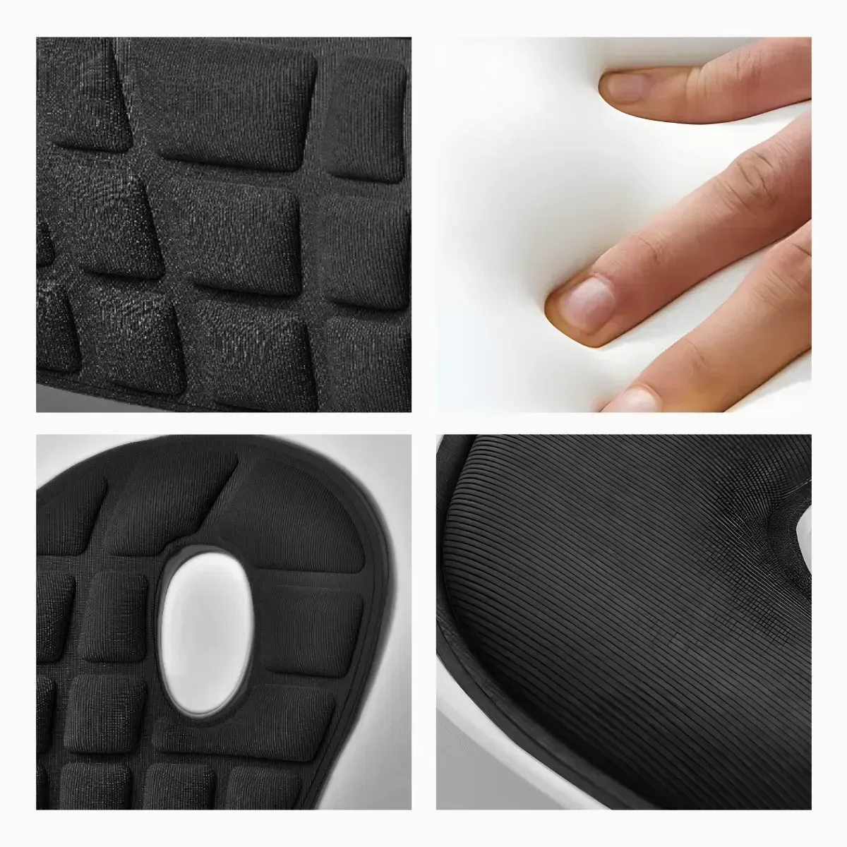 Assento Ergonômico Ortopedico com Apoio Lombar Alívio Dores Nas Costas - 11