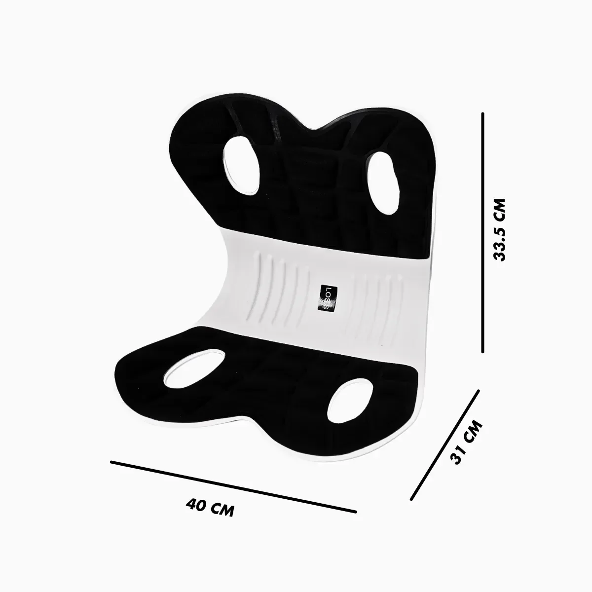 Assento Ergonômico Ortopedico com Apoio Lombar Alívio Dores Nas Costas - 12