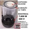 Resistência e Diafragma Ducha Cardal 7600 w 220v - RE033 - 1