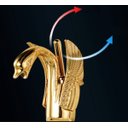 Ver imagem 5 de Torneira Exótica Banheiro Lavabo Animal Cisne Monocomando