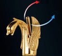 Ver imagem 5 de Torneira Exótica Banheiro Lavabo Animal Cisne Monocomando