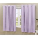 Ver imagem 1 de Cortina Blackout PVC Corta 100% A Luz 2,20x1,30 M - Lilás
