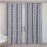 Cortina Sala Jacquard 2,7x2,3 Cinza - 1