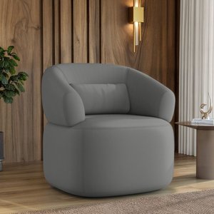 Poltrona Living Orgânico Duomo Veludo Just Time