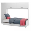 Ver imagem 2 de Guarda-Roupa Infantil com Bicama Solteiro