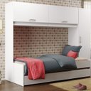 Ver imagem 3 de Guarda-Roupa Infantil com Bicama Solteiro