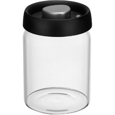 Pote Hermético de Borossilicato 800ml Transparente 14x11x11cm Mantimentos Tampa