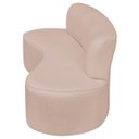 Ver imagem 5 de Sofá Curvo 3 Lugares Amsterdã 160cm Suede