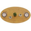 Ver imagem 6 de Mesa de Jantar 6 Lugares Orgânica Tampo Elipse 183cm Degas D05 Cedro - Lyam Decor