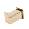 Cabide de Parede Banheiro 4,5cm em Aço Inox Dourado Linha Larissa Stainless - 1
