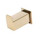 Ver imagem 1 de Cabide de Parede Banheiro 4,5cm em Aço Inox Dourado Linha Larissa Stainless
