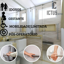 Ver imagem 3 de Barra de Apoio 70 Cm para Portadores de Necessidades Físicas Único
