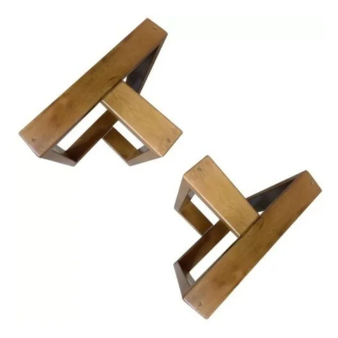 Base De Mesa Conjunto Madeira Maciça