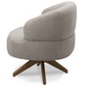 Poltrona Decorativa Giratória Sala de Estar Living Seven F04 Bouclê Castor - Lyam Decor - 10