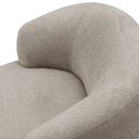 Ver imagem 4 de Poltrona Decorativa Giratória Sala de Estar Living Seven F04 Bouclê Castor - Lyam Decor