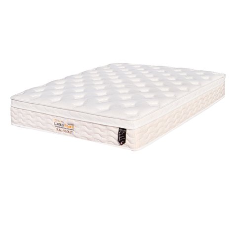 Colchão Solteirão Latex Foam Solteiro King de Látex Slim Pocket - 96x203cm - Sem Opcionais