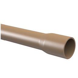 Tubo PVC Para Água Fria Soldável Marrom 3/4" 25mm 6 Metros - 10.12.025.0 - TIGRE - 1