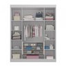 Guarda-Roupa Infantil 2669 4 Portas e 3 Gavetas Linha Mandolate Plus Multimoveis - 2