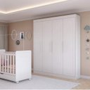 Ver imagem 3 de Guarda-Roupa Infantil 2669 4 Portas e 3 Gavetas Linha Mandolate Plus Multimoveis