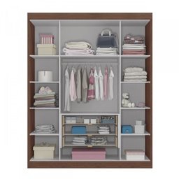 Guarda-Roupa Infantil 2669 4 Portas e 3 Gavetas Linha Mandolate Plus Multimoveis - 2 Guarda-Roupa Infantil 2669 4 Portas e 3 Gavetas Linha Mandolate Plus Multimoveis - 2