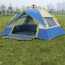 Ver imagem 2 de Barraca Acampamento Camping Automatica Monta Sozinha Proteção UV 2 Pessoas 3 Janelas Varanda Fá