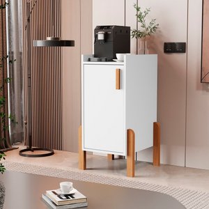 Armário Poseidon Balcão Multiuso com 1 Porta Qualitare:branco