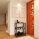 Ver imagem 3 de Aparador Cantinho do Café para Hall de Entrada ou Cozinha - Preto