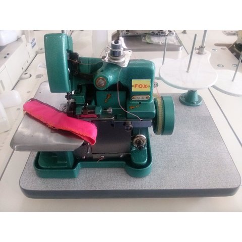 Overlock Motor Acoplado+base de Madeira+13 Itens
