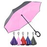 Guarda Chuva Invertido Grande Abre Ao Contrario 1,07M De Diametro Rosa - Panosul - 1